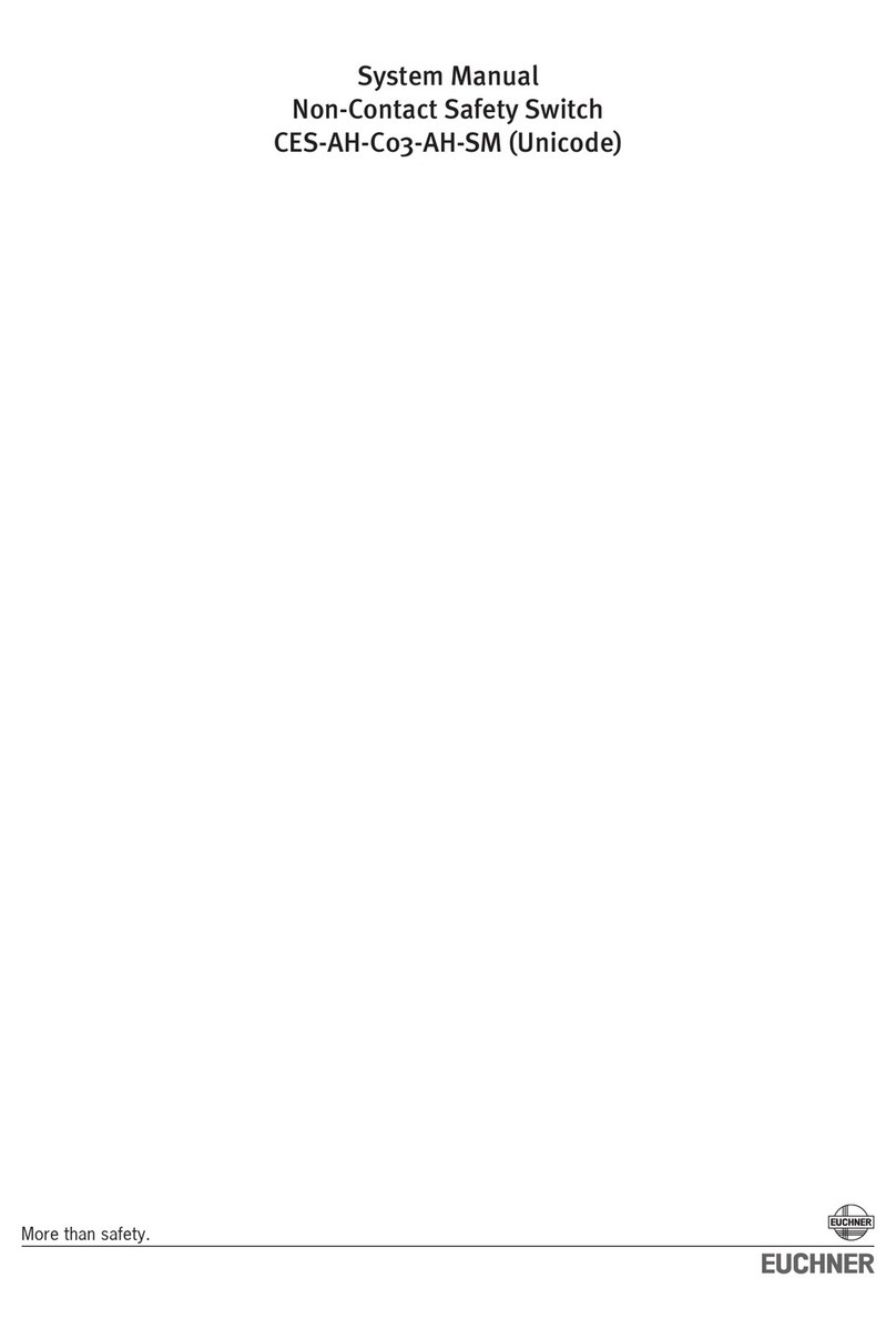 EUCHNER CES-AH-C03-AH-SM User guide