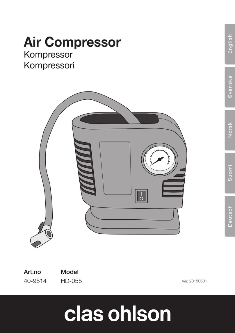 Clas Ohlson HD-055 instruction manual