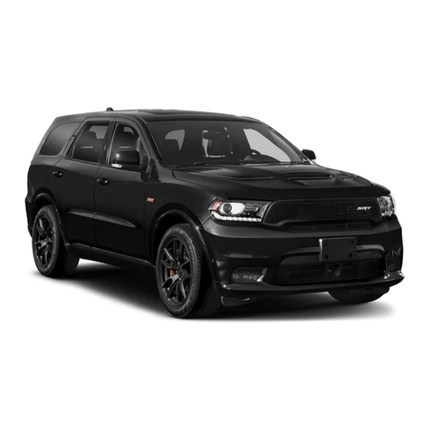 Dodge DURANGO SRT 2019 Owner's manual Dodge DURANGO SRT 2019 Owner's manual