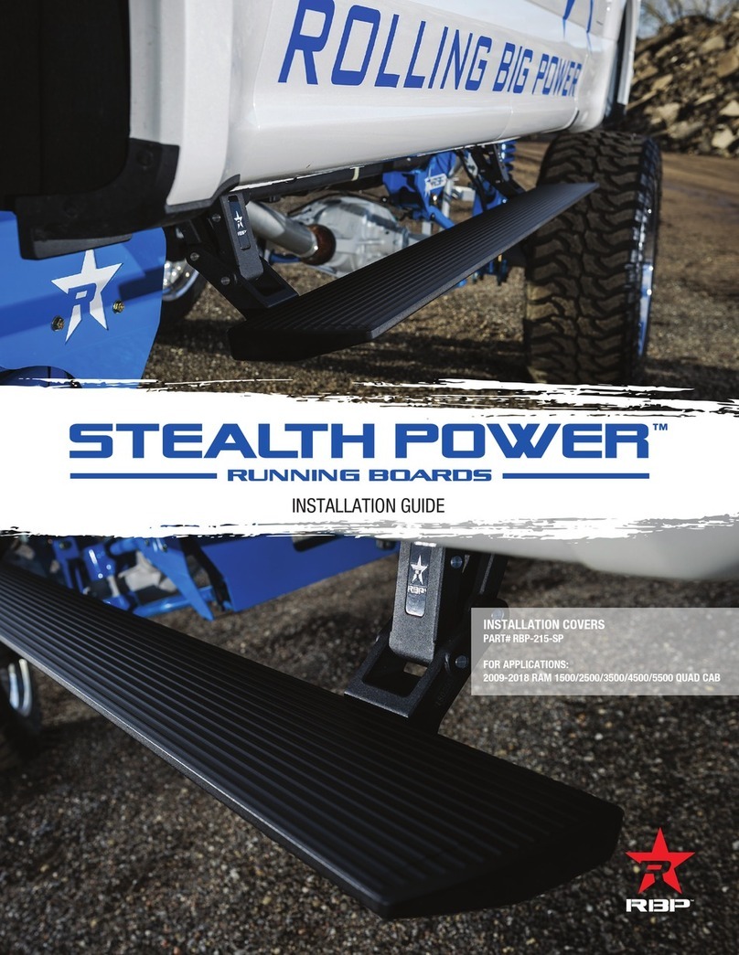RBP STEALTH POWER RBP-215-SP User manual