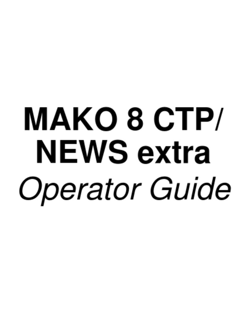ECRM Mako 8 CTP Operator's guide