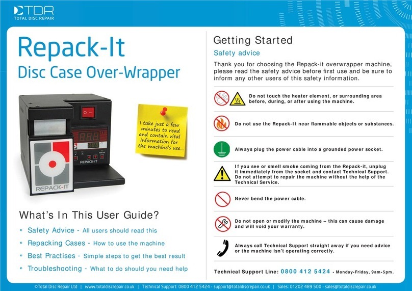 TDR Repack-it user guide