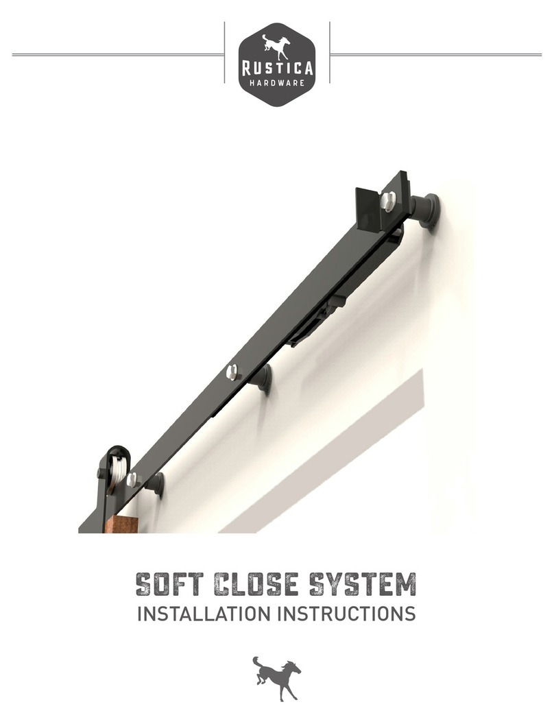 RUSTICA Soft Close System User manual