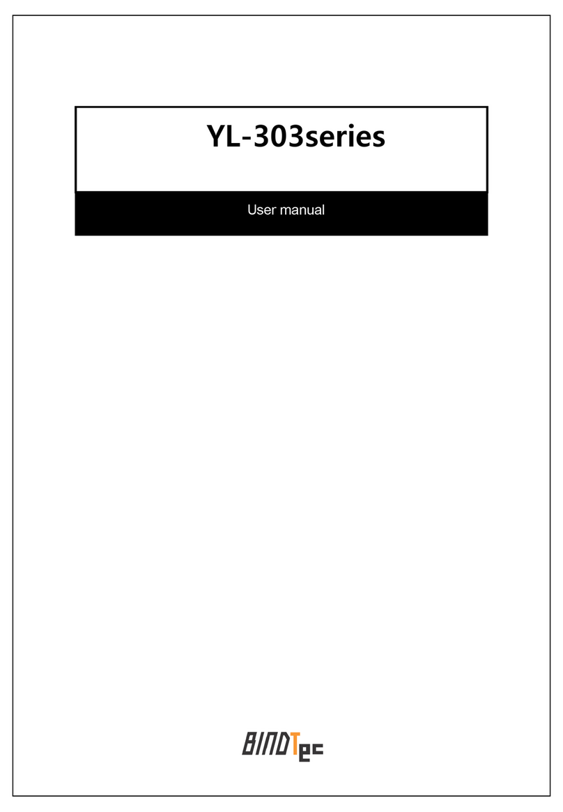 BINDTEC YL-303 Series user manual