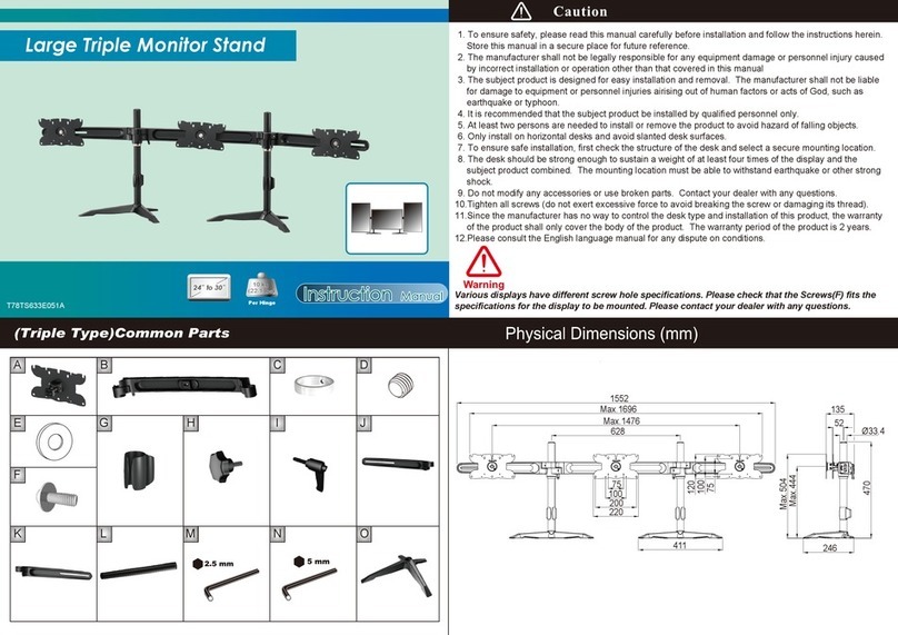 Leyard Planar 997-6035-00 User manual