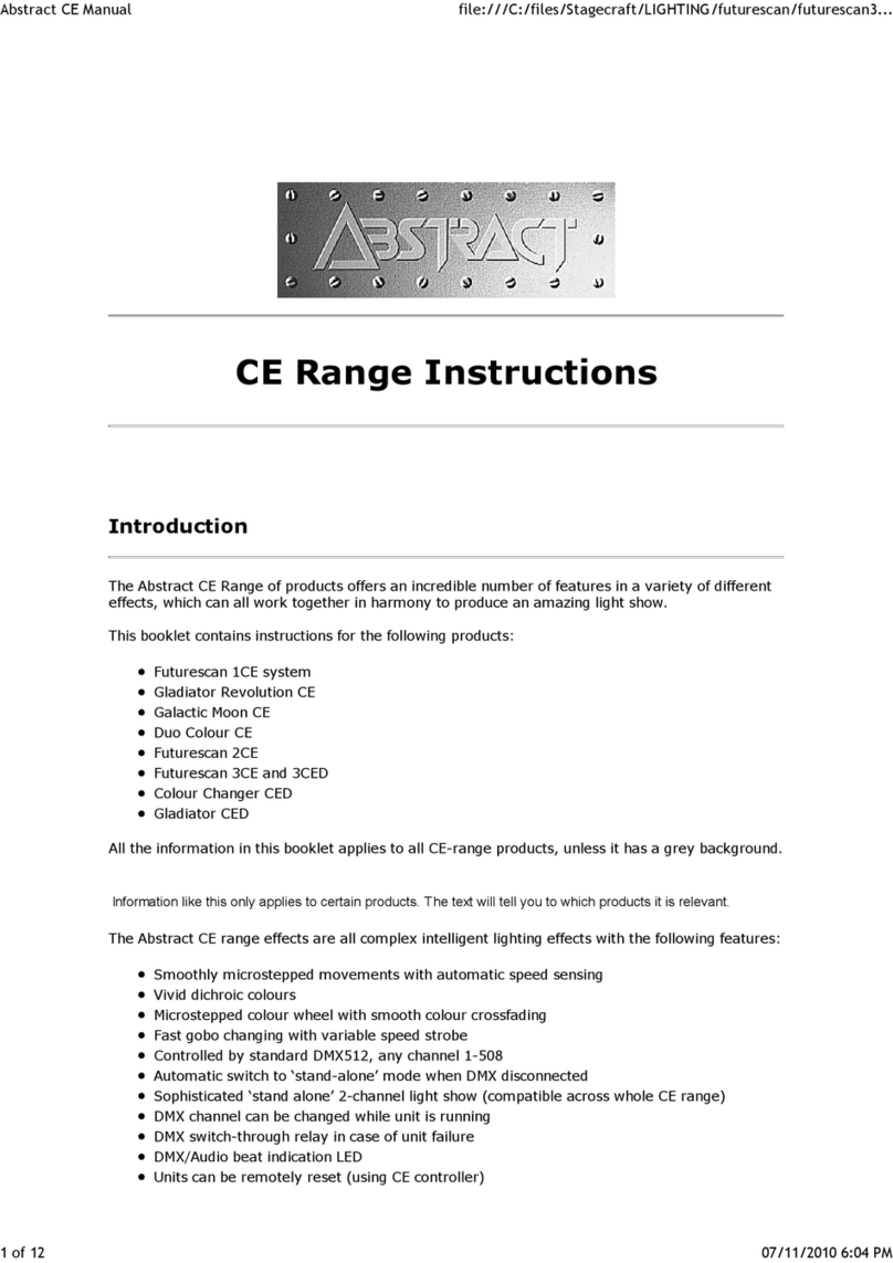 Sabre Abstract CE Series manual
