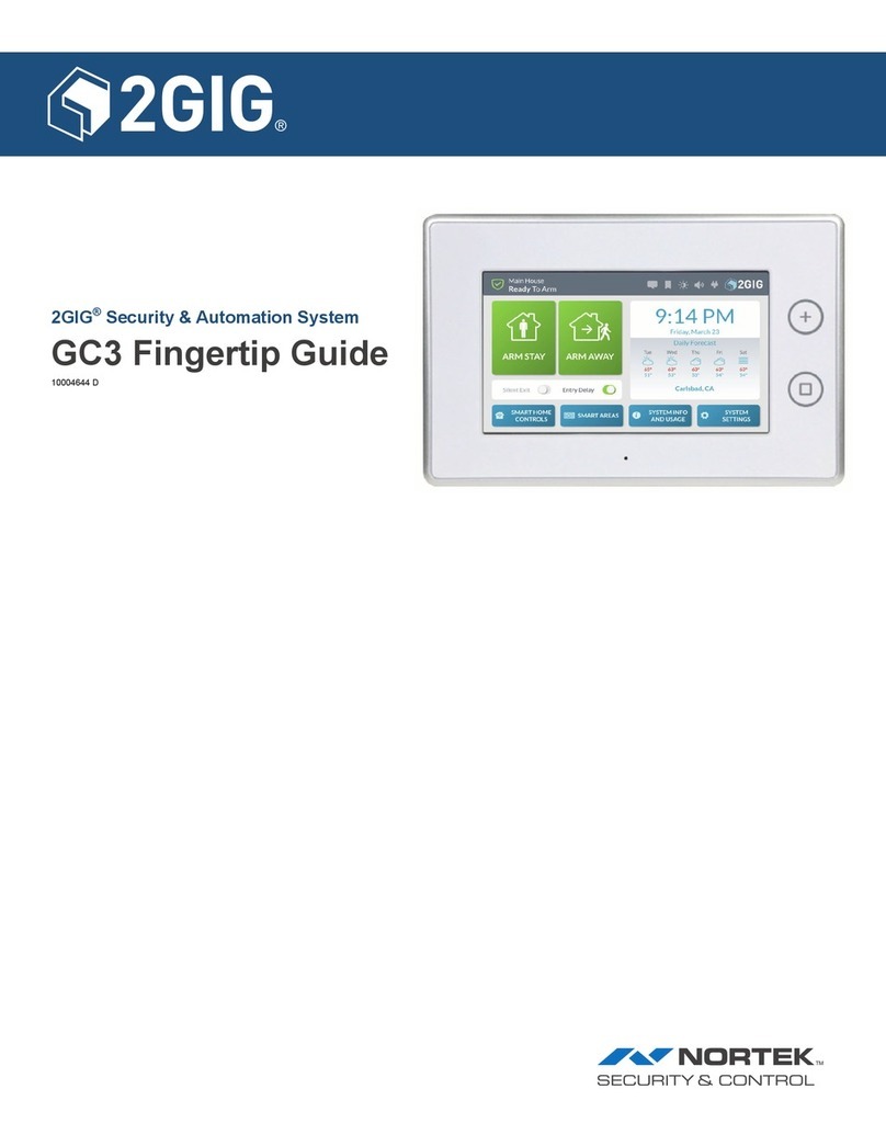 Nortek 2GIG GC3 User manual
