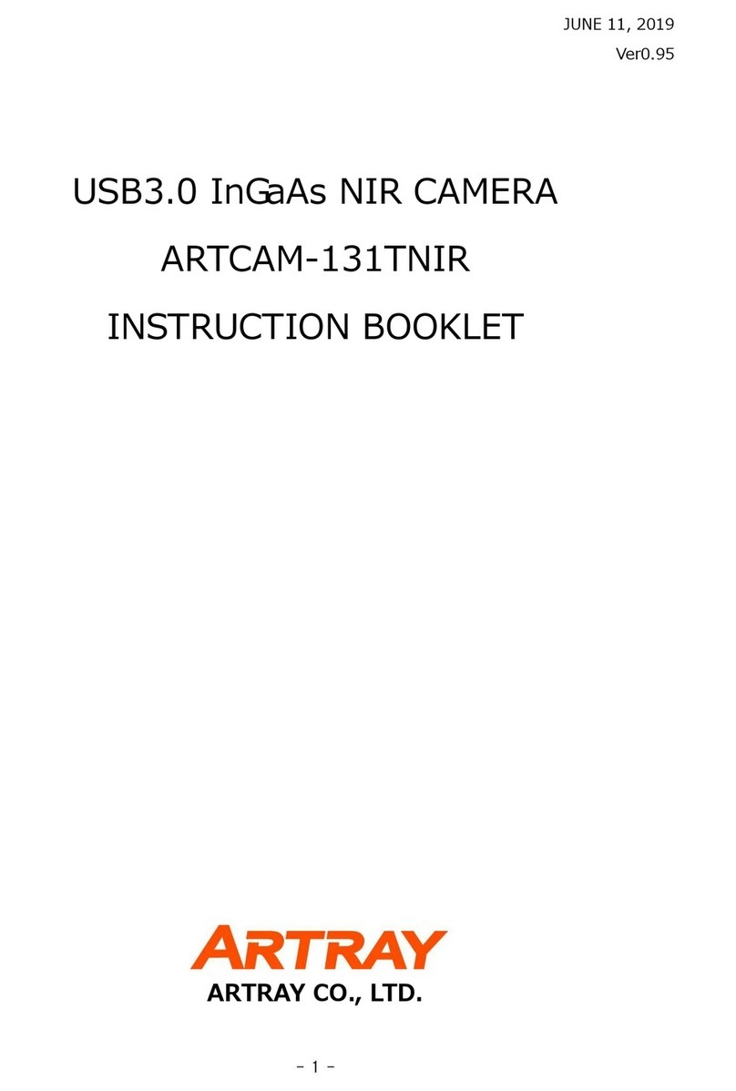 ARTRAY ARTCAM-131TNIR User manual