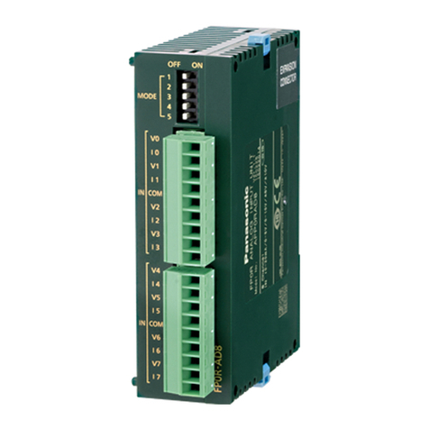 Panasonic FP0R Series user manual