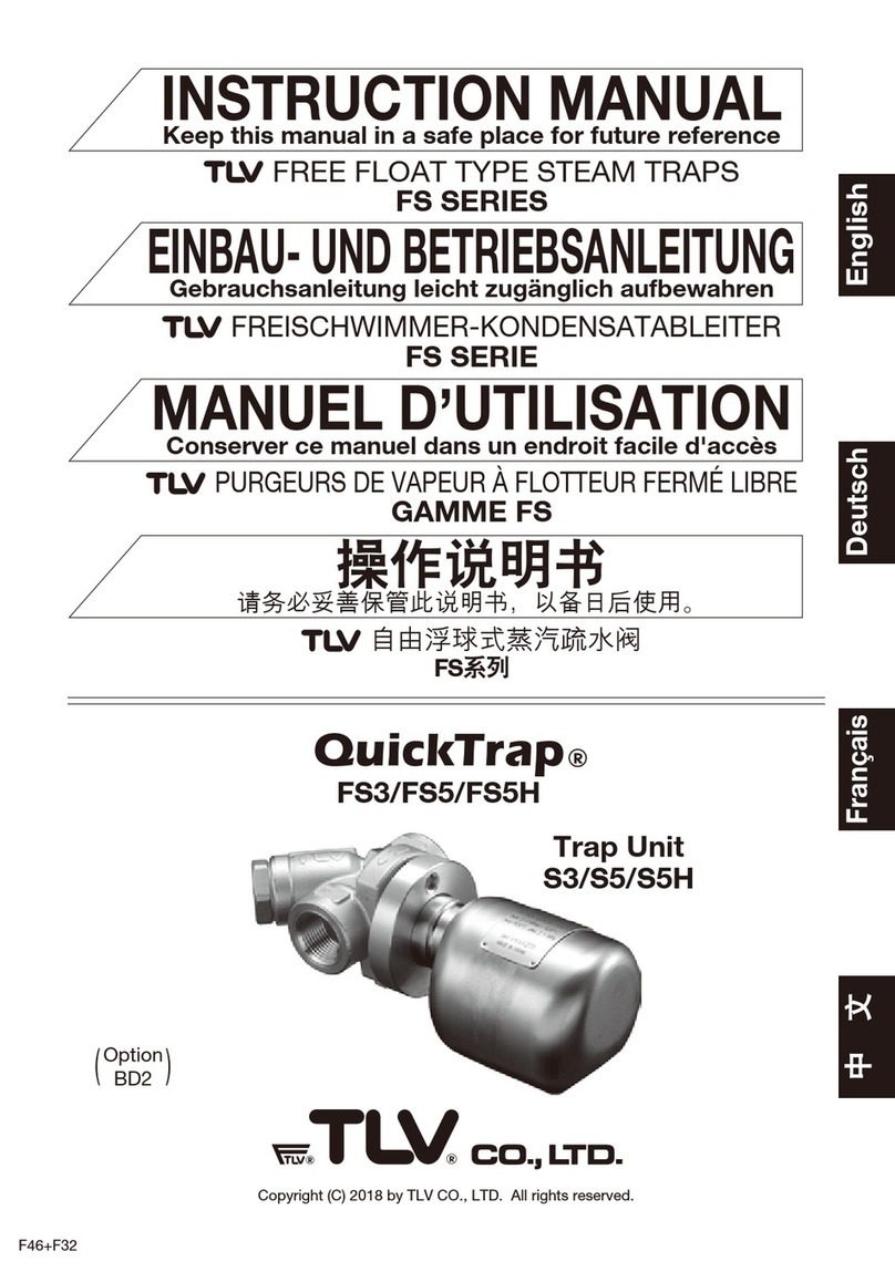 TLV QuickTrap FS Series instruction manual