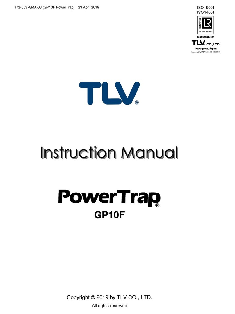 TLV PowerTrap GP10F User manual