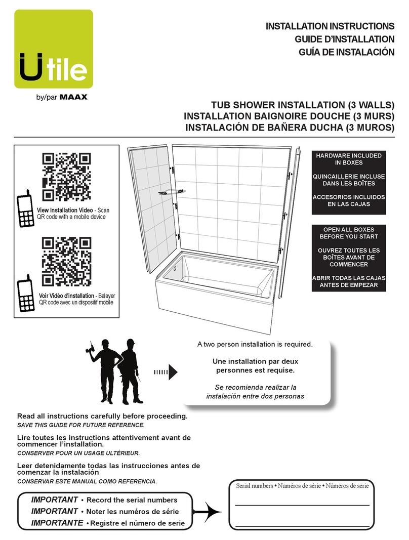 MAAX Utile User manual