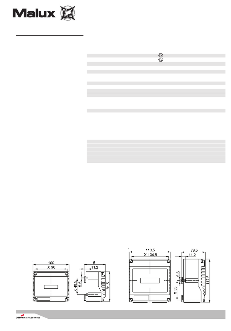 MALUX GHG 791 02 manual