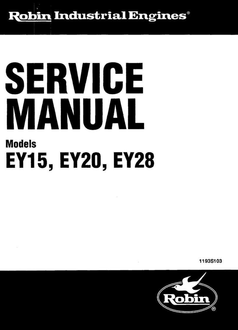 Robin EY15 User manual