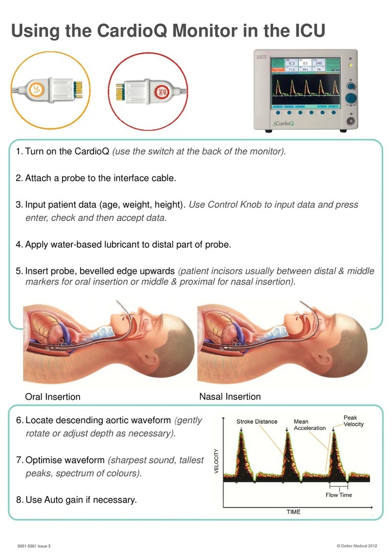 Deltex Medical CardioQ manual Deltex Medical CardioQ manual