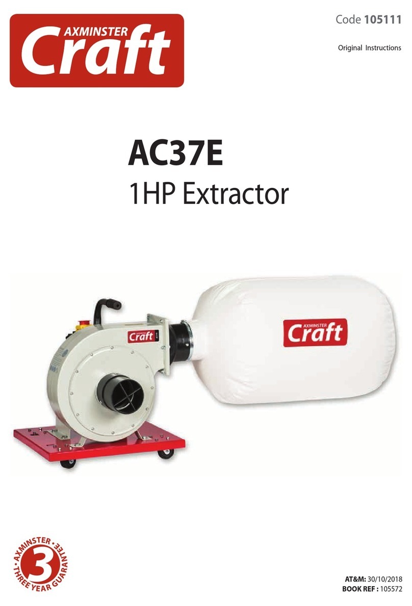 Axminster Craft AC37E Original instructions