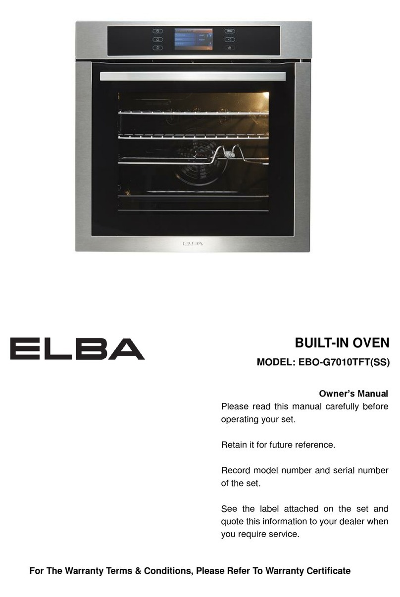 Elba EBO-G7010TFT User manual Elba EBO-G7010TFT User manual