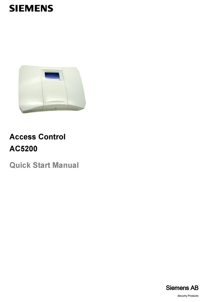 Siemens AC5200 Instruction manual
