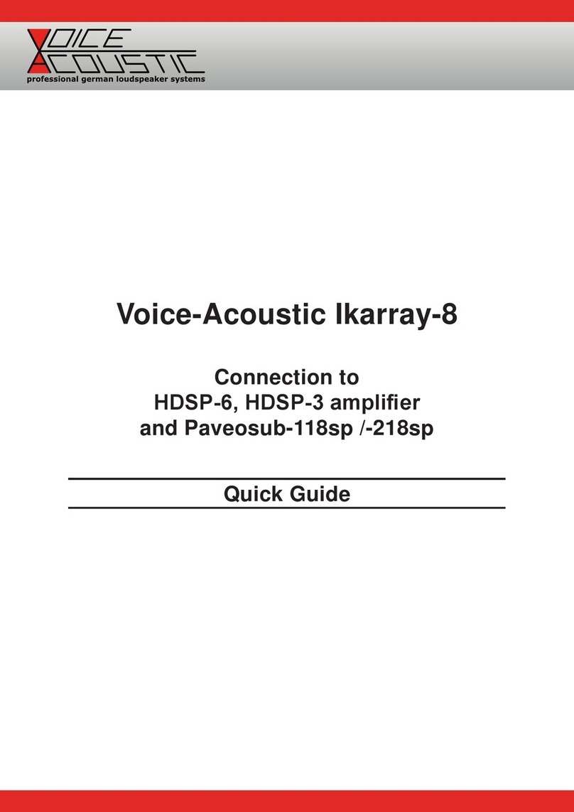 Voice-Acoustic Ikarray-8 quick guide
