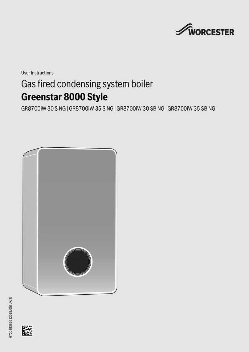 Worcester GR8700iW 30 S NG User manual Worcester GR8700iW 30 S NG User manual