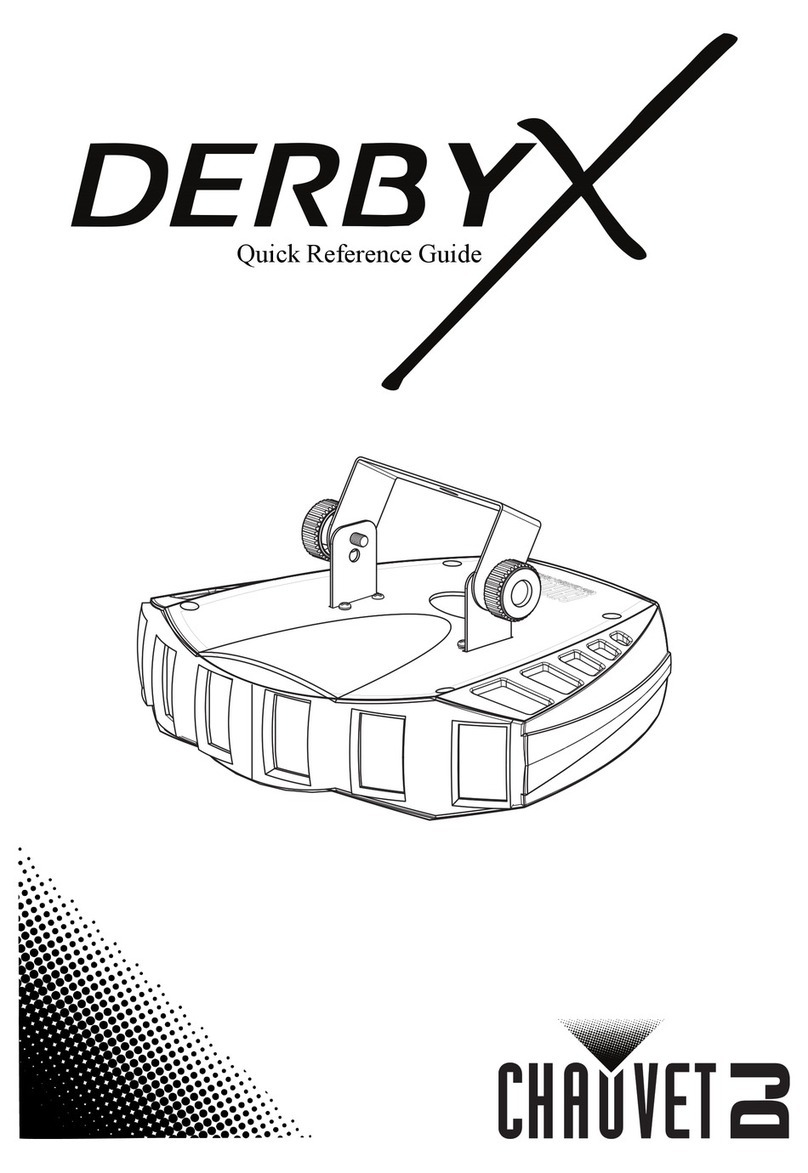 Chauvet DJ Derby X User manual