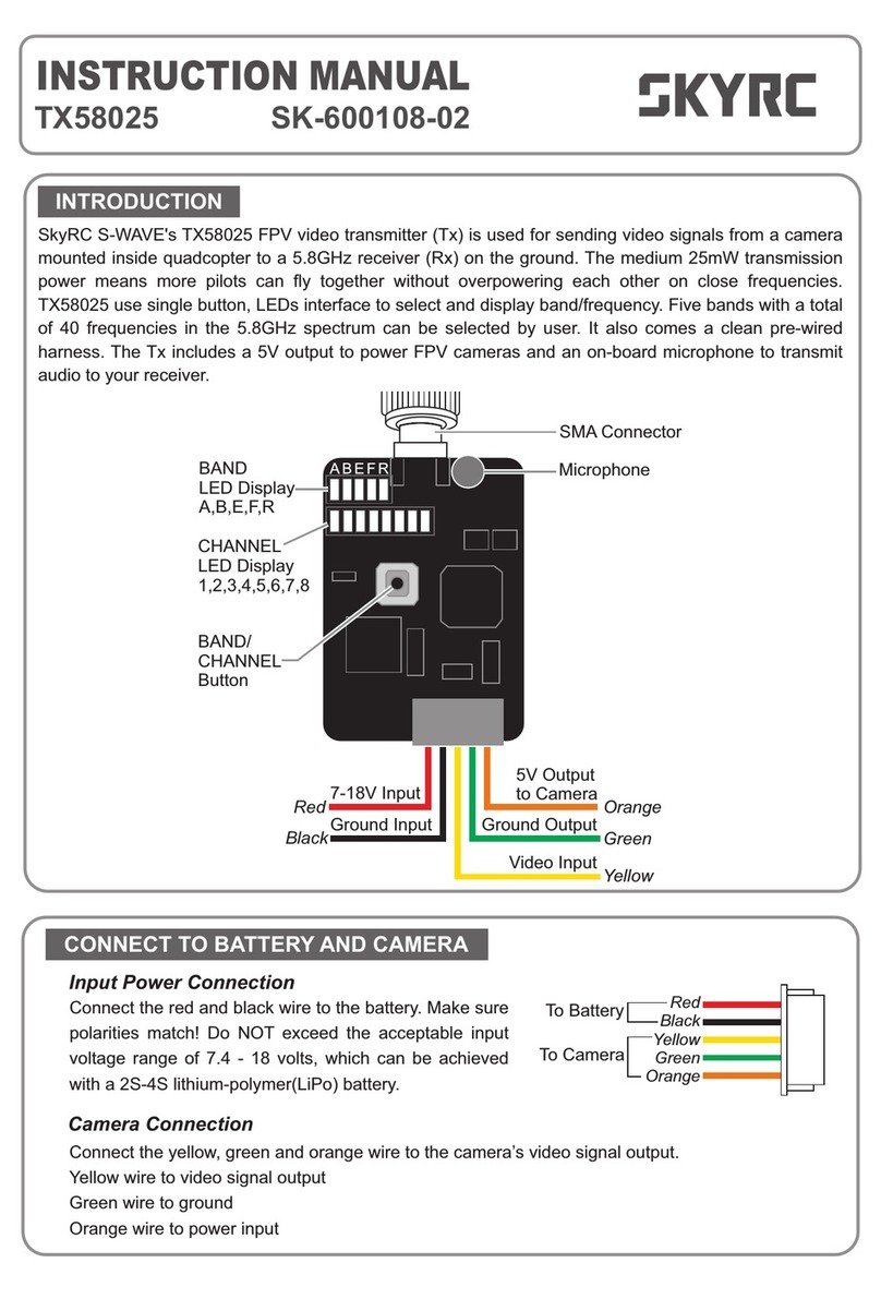 Skyrc TX58025 User manual