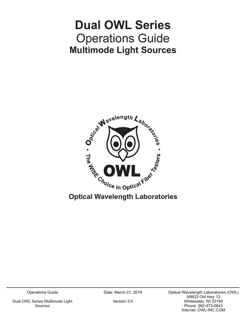 OWL Dual OWL Series Operation guide