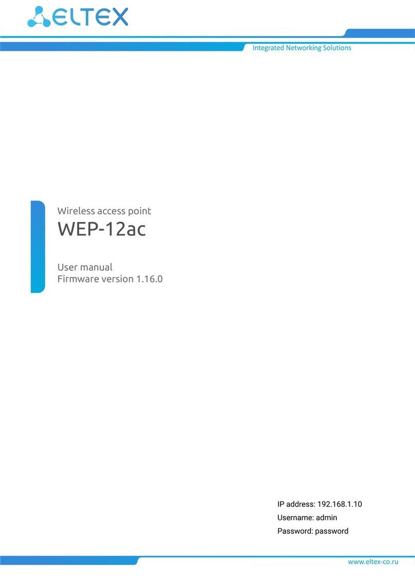 ELTEX WEP-12ac User manual