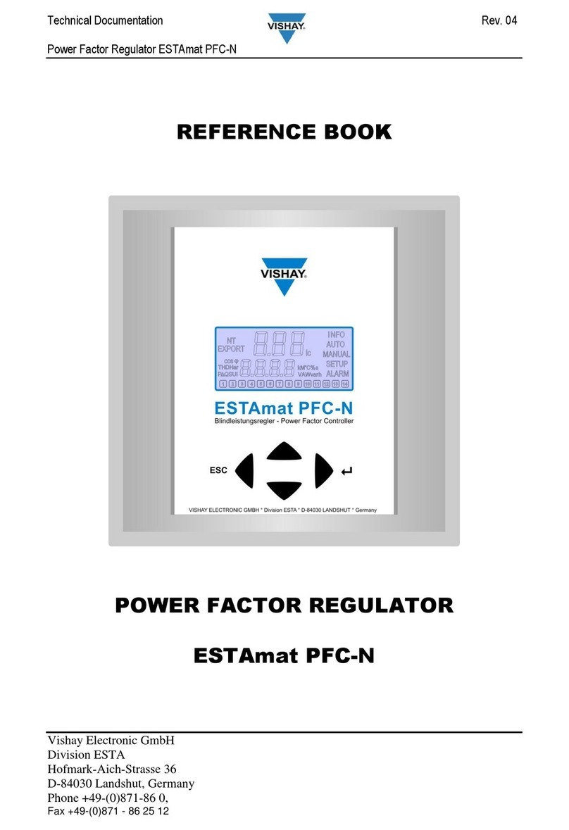 Vishay ESTAmat PFC-N Reference book