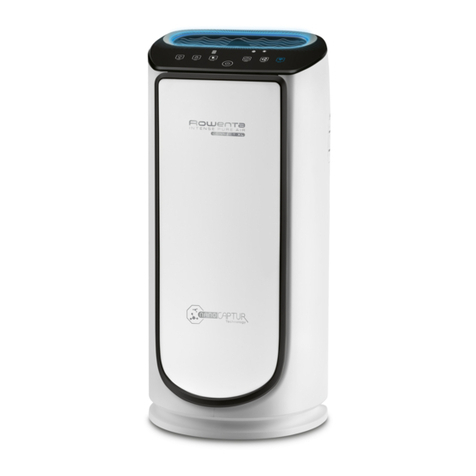 Rowenta NanoCaptur PU408 Series manual