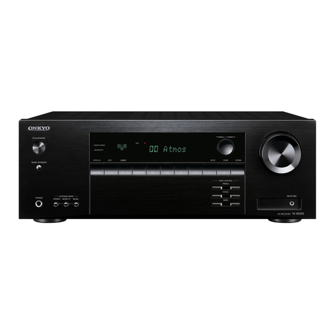 Onkyo TX-SR393 Initial setup guide