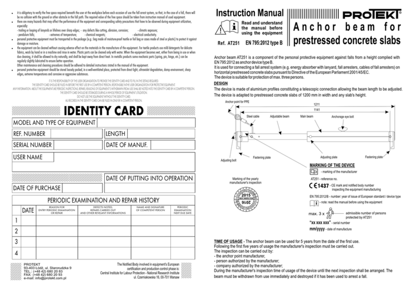 Protekt AT251 instruction manual