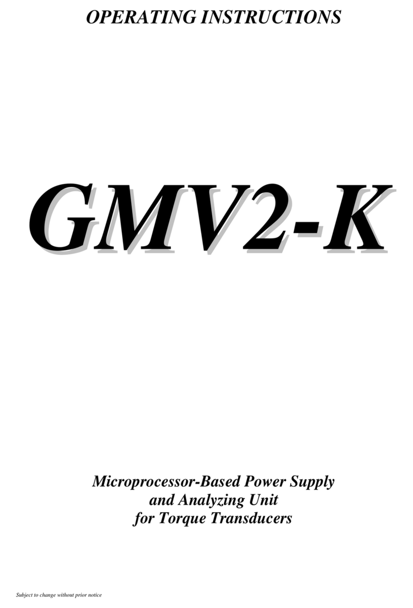 ETH-messtehnik GMV2-K operating instructions