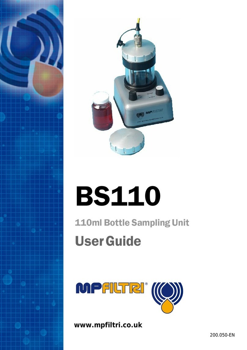 MPFiltri BS110 user guide