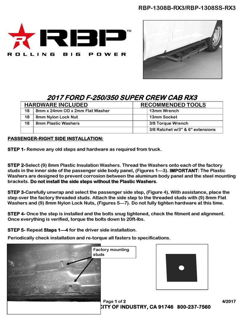 RBP RBP-1308B-RX3 User manual