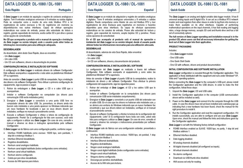 AEMC DL-1080 quick guide