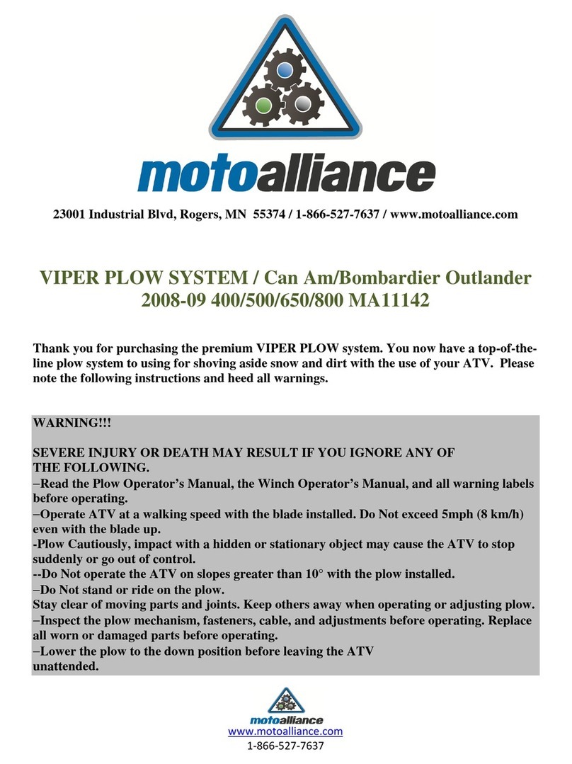 Denali VIPER MA11142 Operator's manual