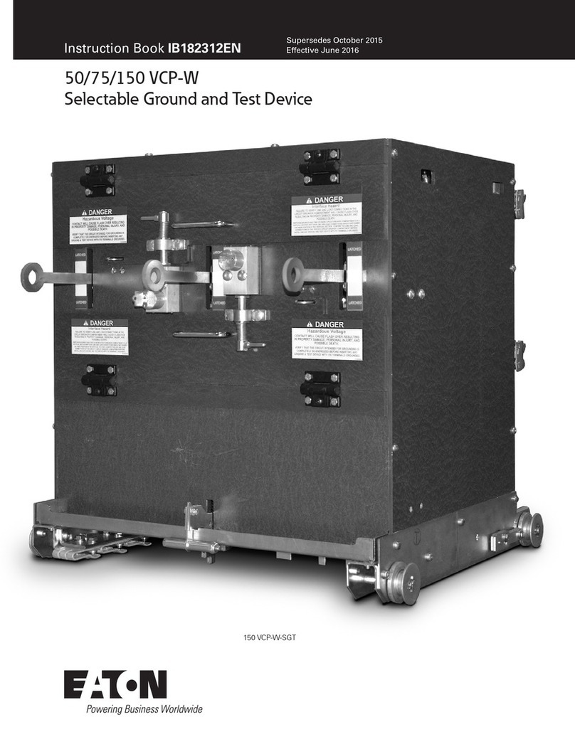 Eaton VCP-W Series Instruction book