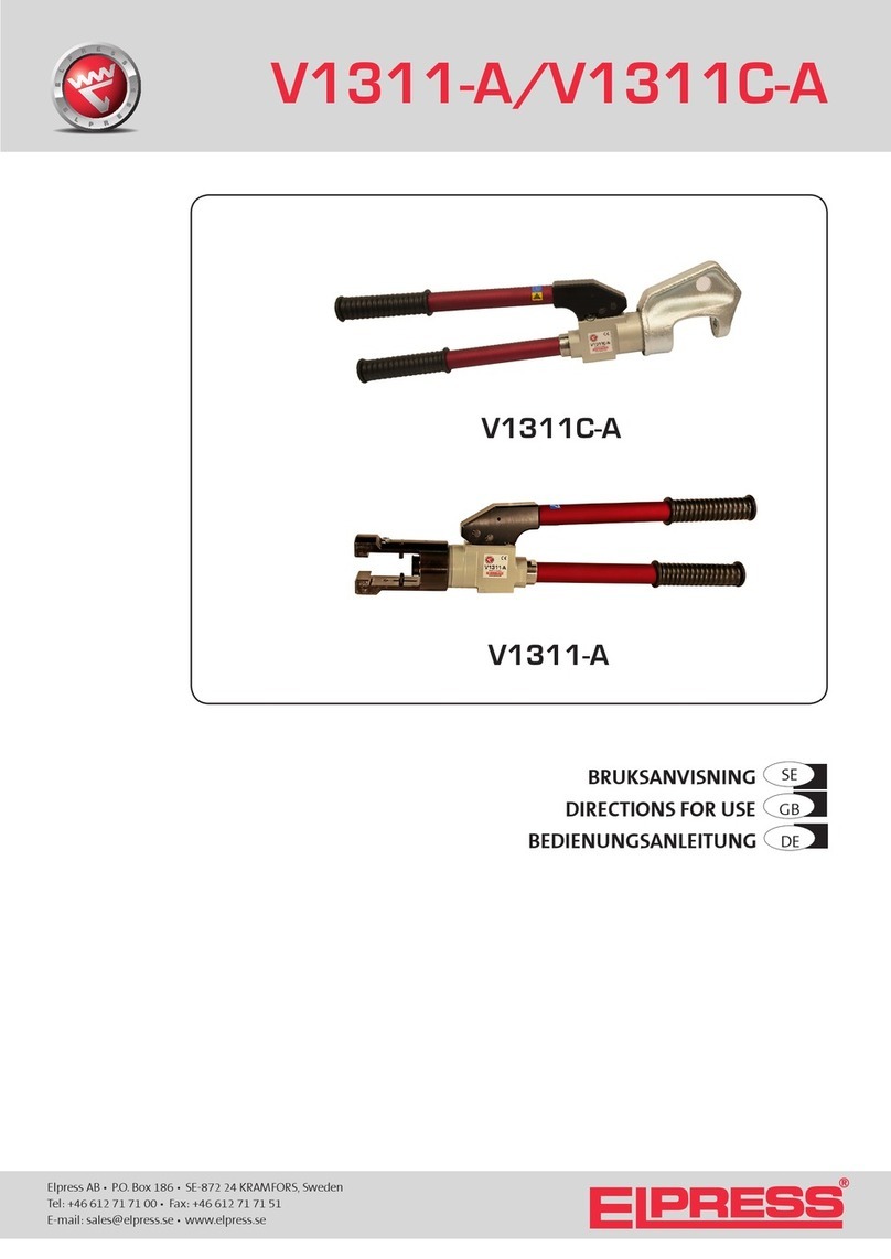 Elpress V1311-A Directions for use