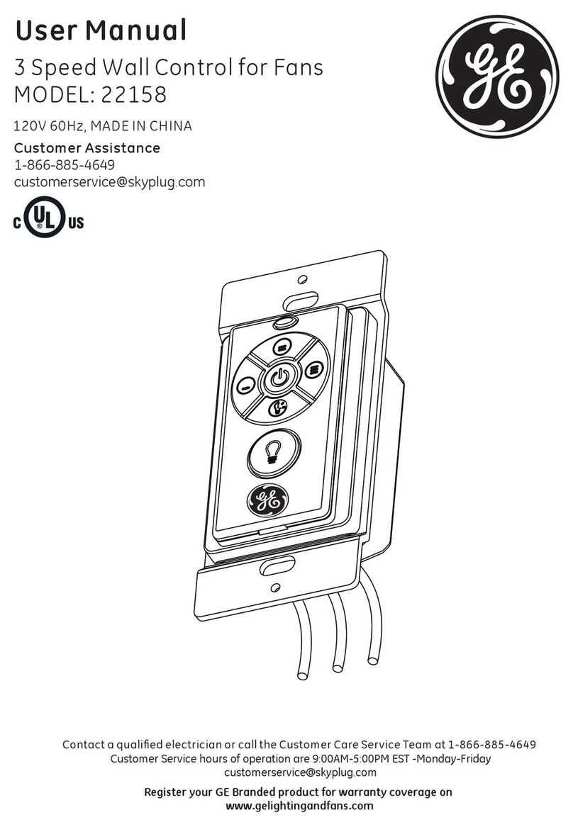 GE 22158 User manual
