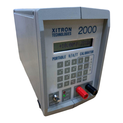 Vitrek Xitron 2000 Series user guide