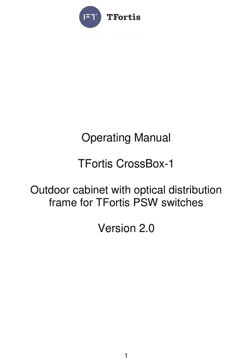 TFortis CrossBox-1 operating manual
