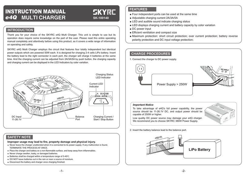 Skyrc e4Q instruction manual