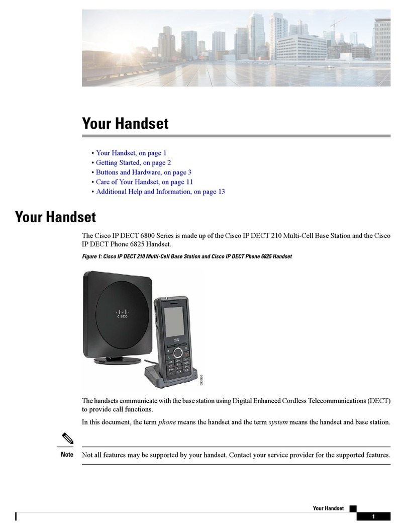 Cisco IP DECT 6800 Series User manual