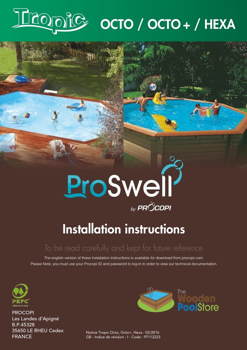 Procopi Proswell Tropic OCTO User manual