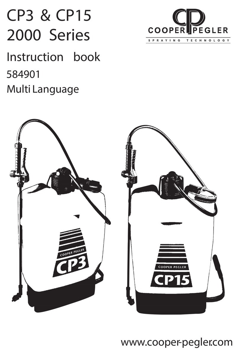 Cooper Pegler CP3 Classic Instruction book