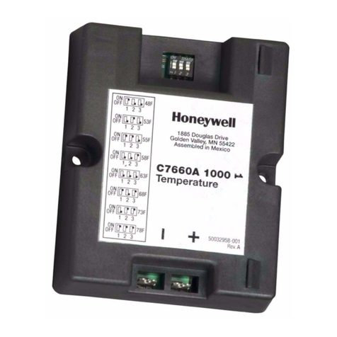 Honeywell C7660 Operation manual