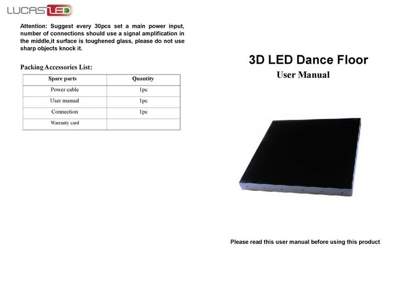 Lucas Led L-215 user manual
