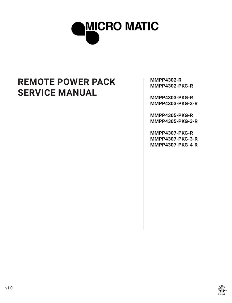 MICROMATIC MMPP4302-R User manual