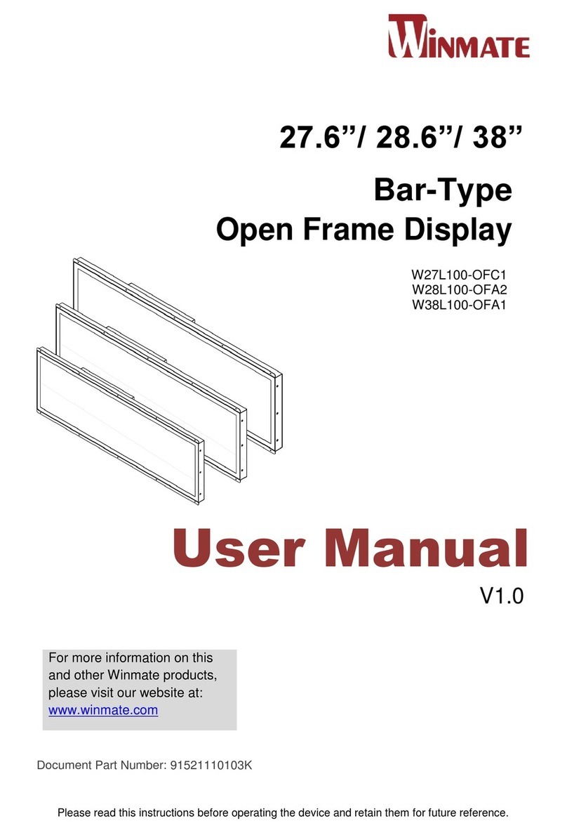 Winmate W28L100-OFA2 User manual